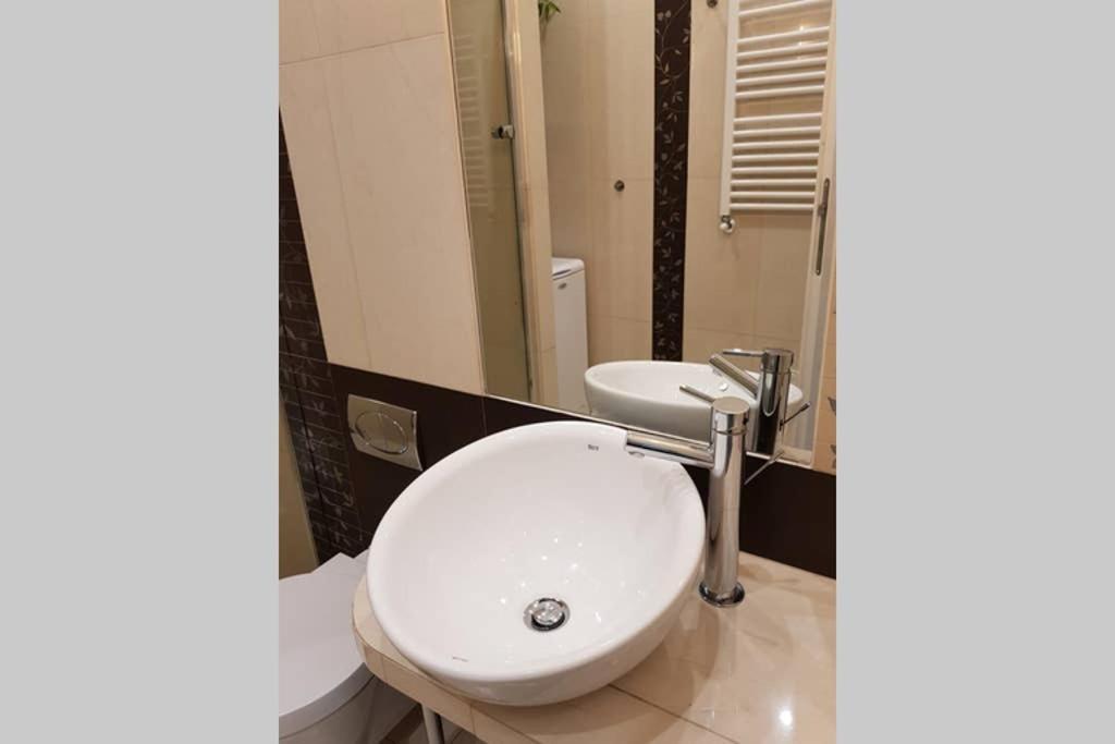 קרקוב Cozy Modern Studio Green Apartment In Old Town מראה חיצוני תמונה