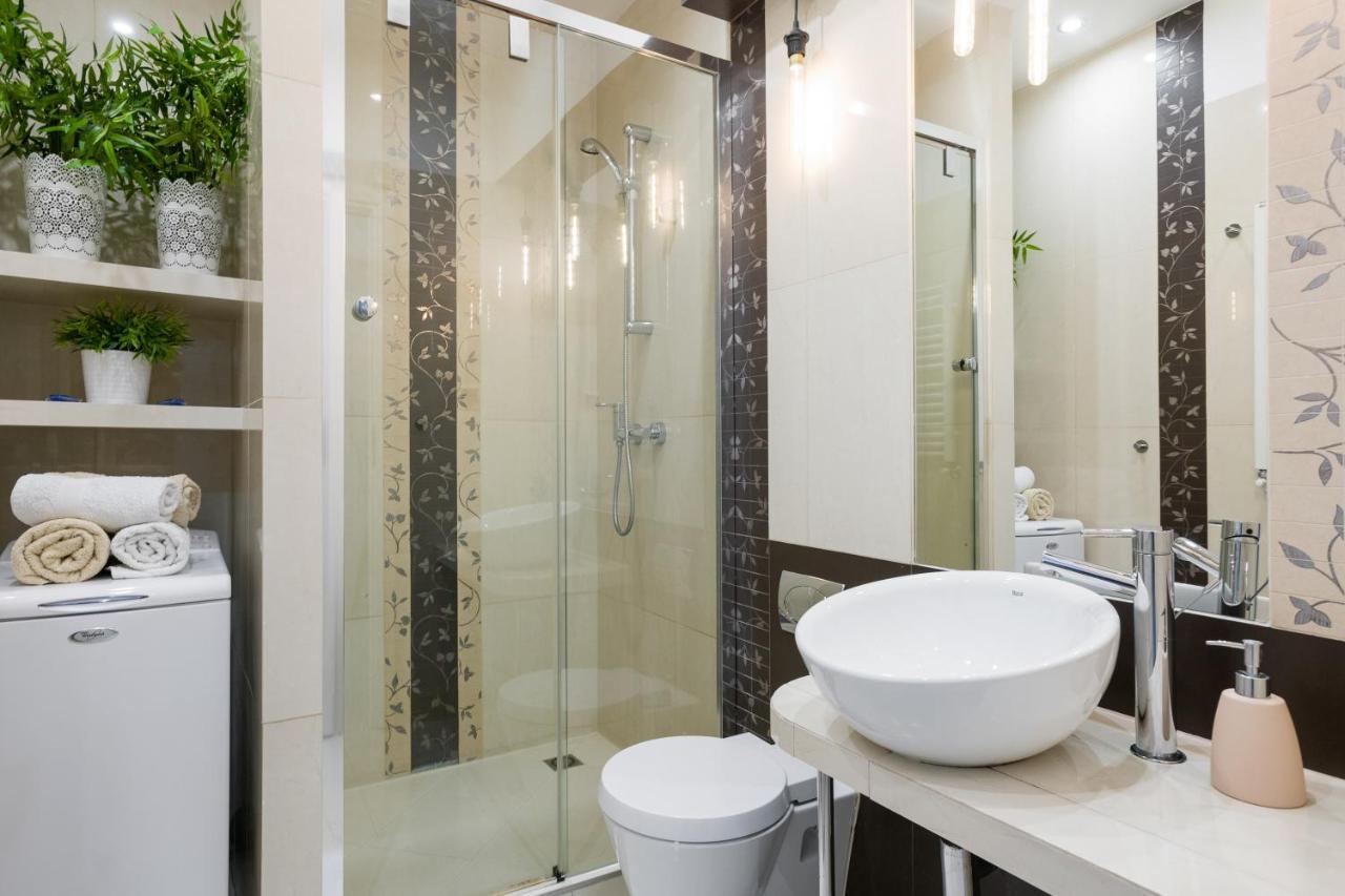 קרקוב Cozy Modern Studio Green Apartment In Old Town מראה חיצוני תמונה